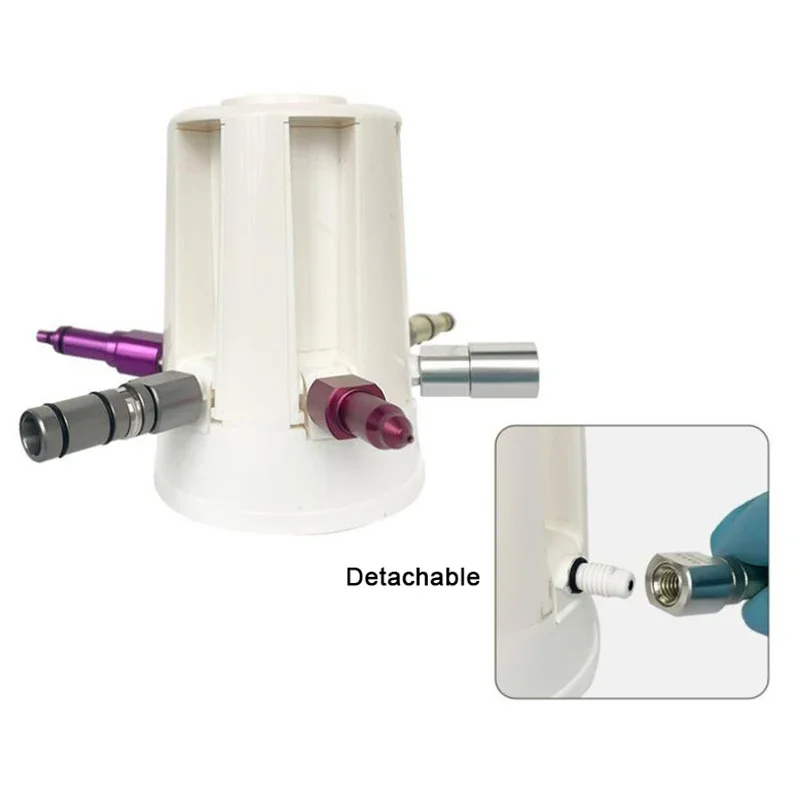 High Quality Easy Lubrications Spray Cover Handpiece Care Oil Lubricators 6 Nozzles Adapters Fit for Any Standard Spray Can