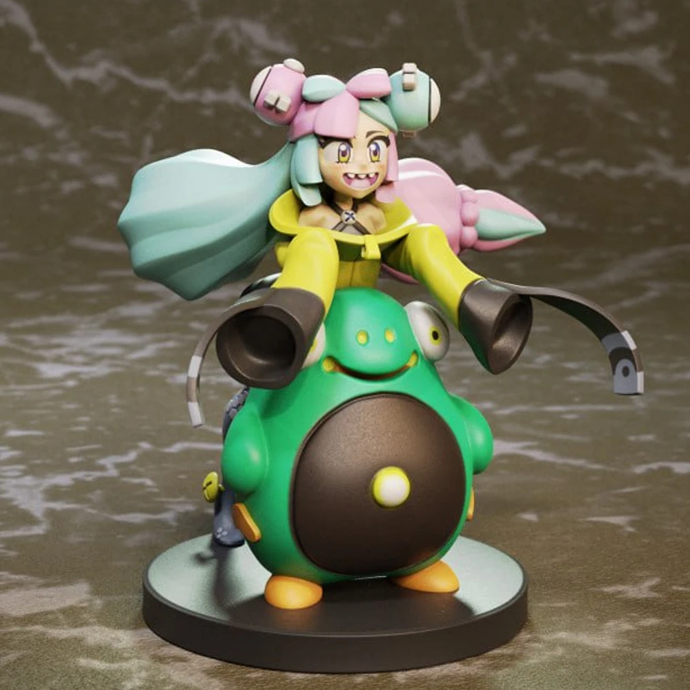 

Cute Pet Trainer 1/24 Scale Resin Figure Model Kit Rabbit Unassembled Unpainted Doll 3D Printing DIY Statue Crafts Toy