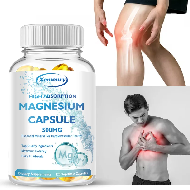 

Calcium Magnesium Softgels Support Joint, Muscle and Heart Health and Maximize Absorption of Calcium and Magnesium Supplements