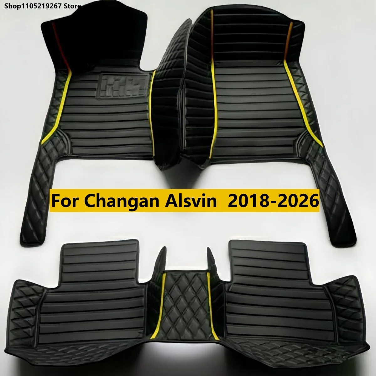 Custom Car floor Mats Fit For Changan Alsvin 2018 2019 2020 2021 2022 2023 2024 2025 2026 auto accessories Car Carpet