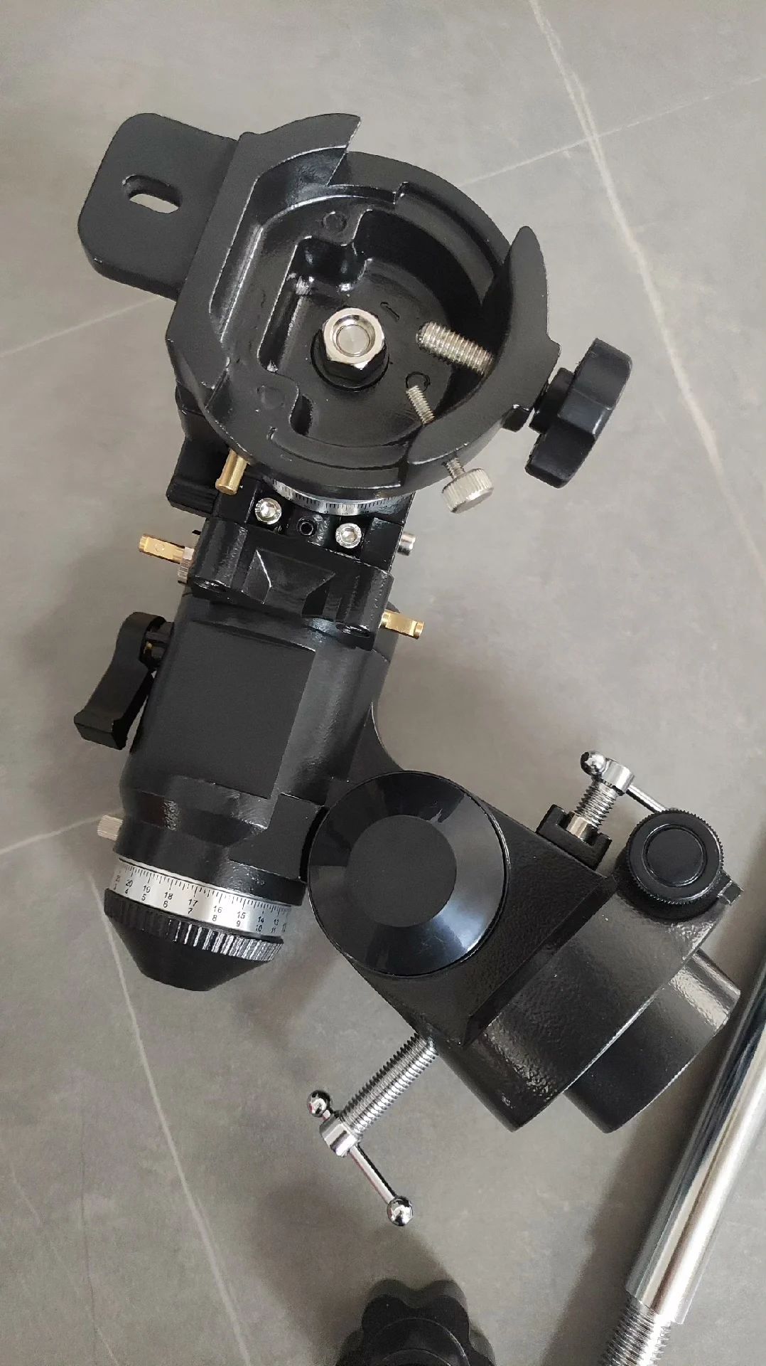 Sky-watcher Eq3d korpus przyrządu równikowego z metalowym prętem akcesoria do teleskopu astronomicznego