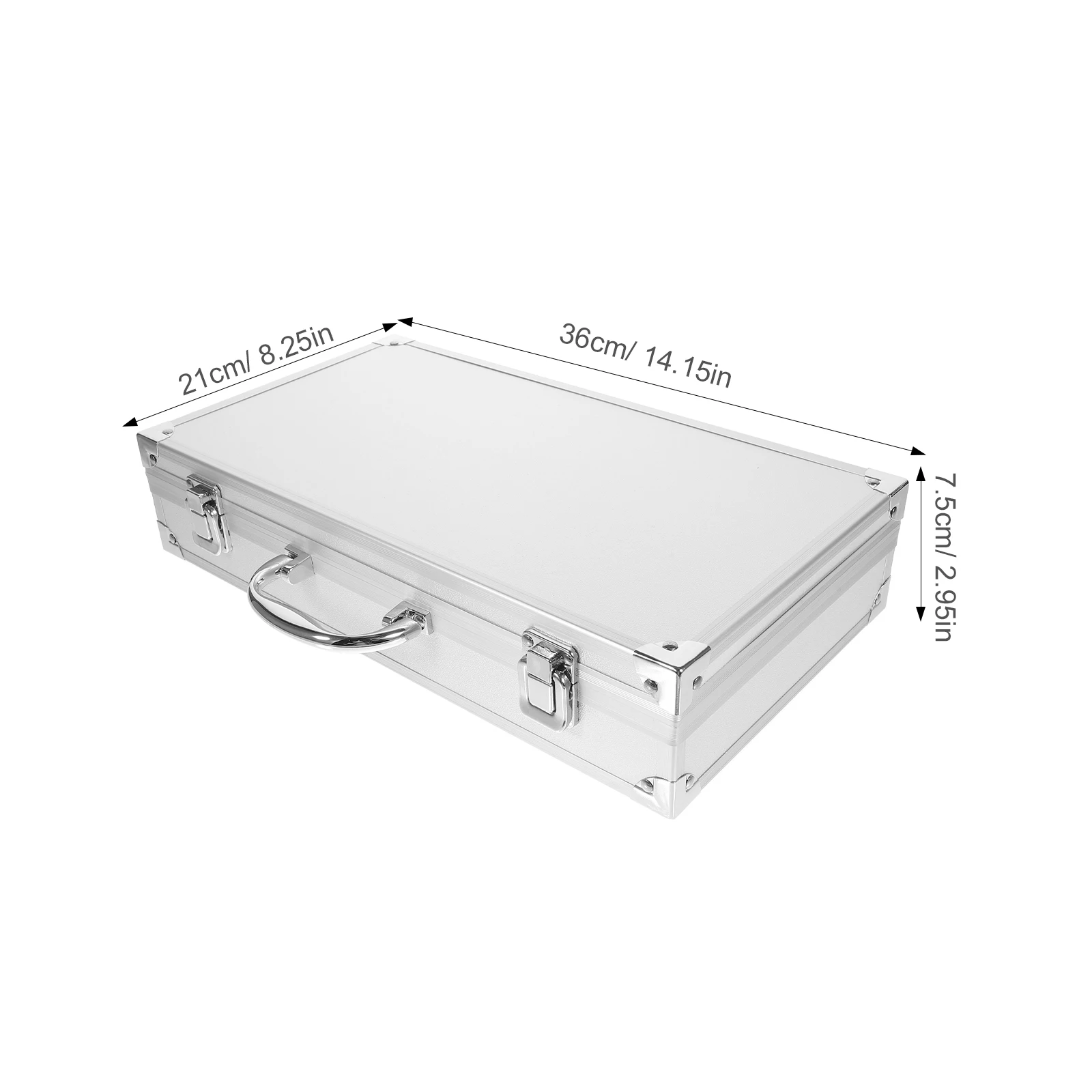 Box Toolbox Travel Aluminum Hard Case Alloy Medical Storage Instrument Carrying