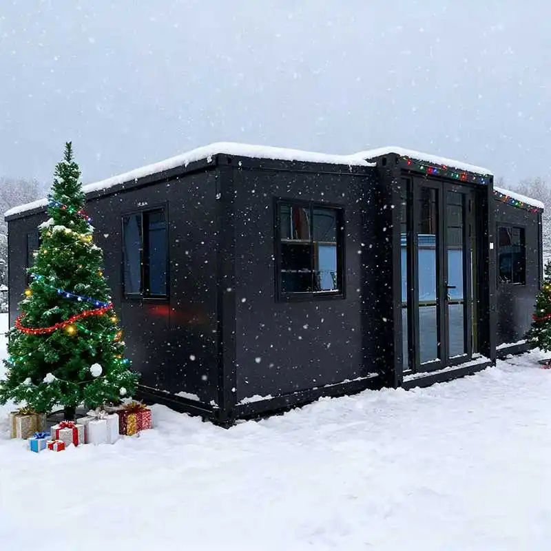 Luxury Container House Tiny Home Kit House Mobile Home 20ft 40ft with Bedroom Toilet