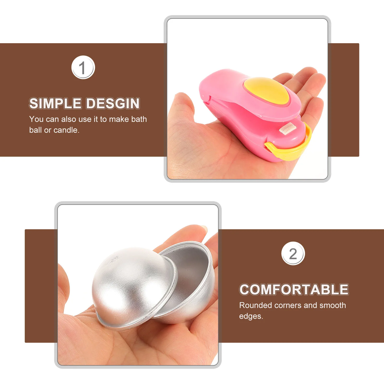 

1 Set Multi-Function Baking Non-Stick Metal Cake Mold Reusable Diy Craft Mold For Soap Making Kitchen Baking Tool