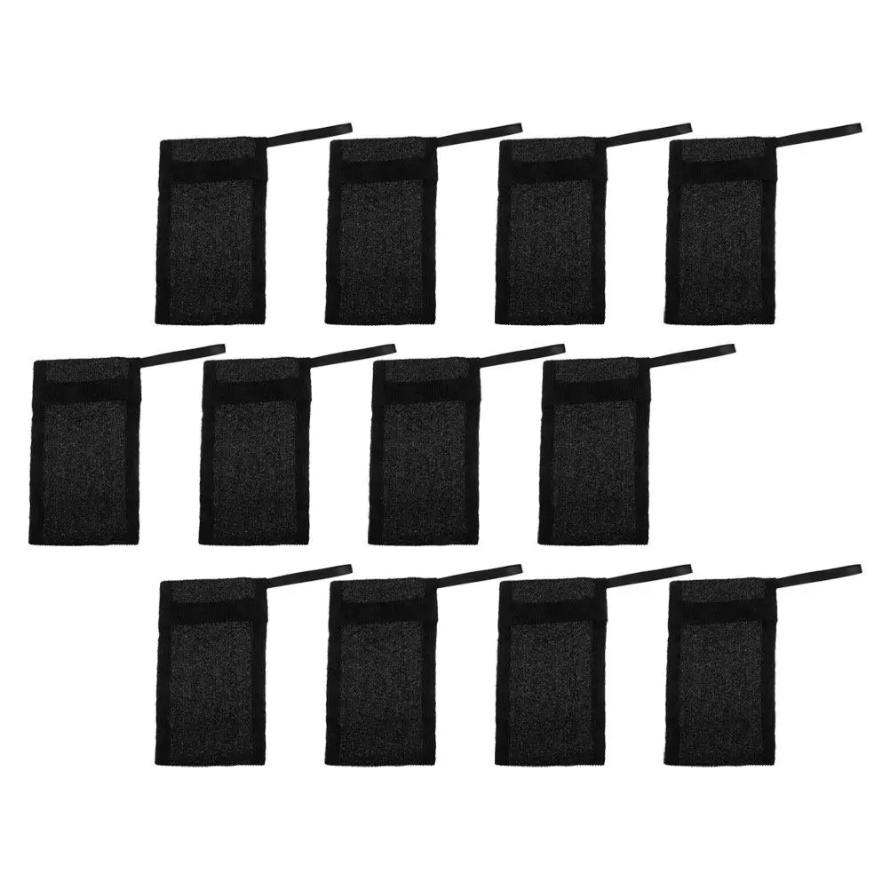 10Pcs Soap Foaming Bag Exfoliating Mesh Pouch for Shower Cleansing Gentle Skin Scrubbing Soap Saver Prevents Mold Easy Wall Hang