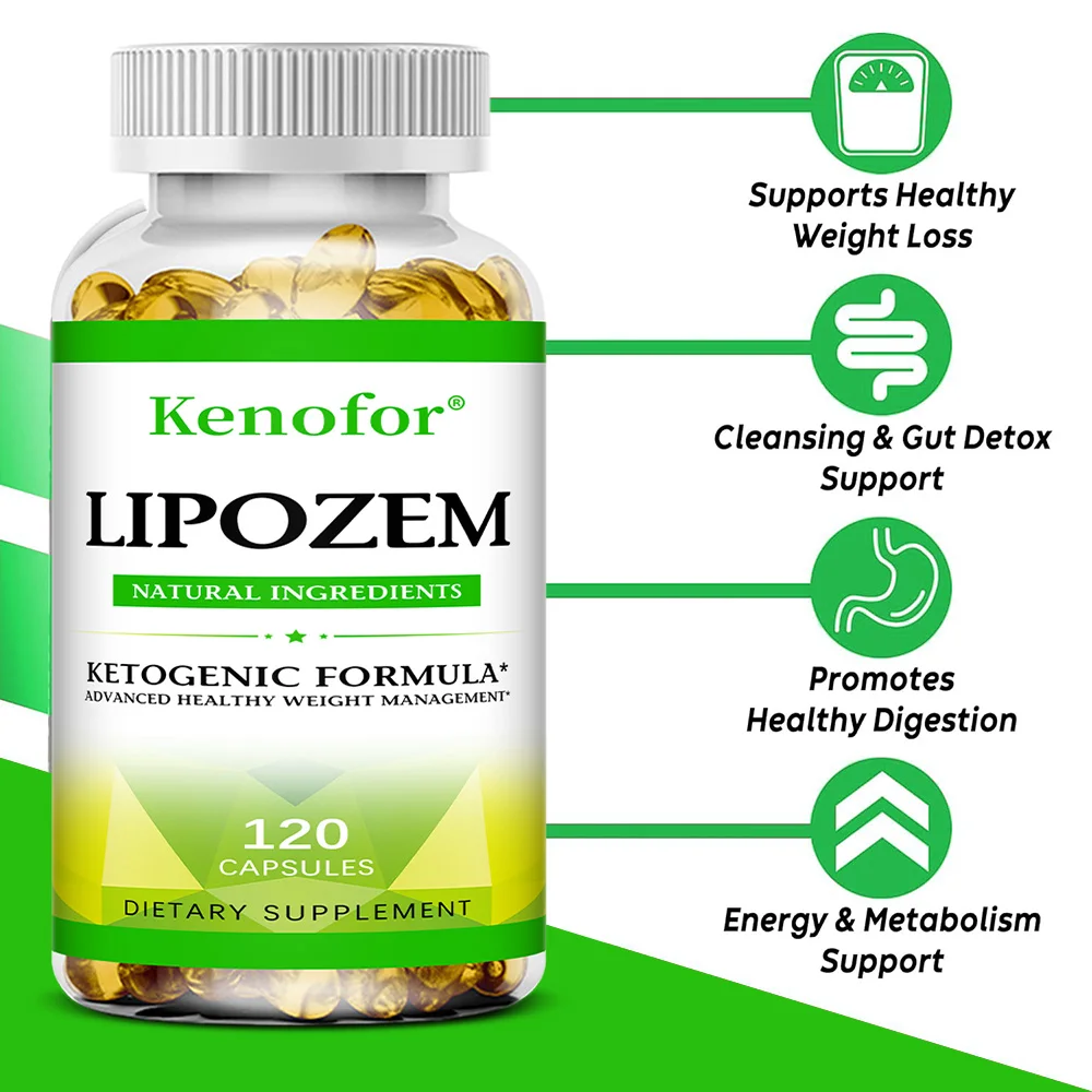 

Натуральные капсулы Lipozem - пищеварительное здоровье, подавление аппетита, метаболизм, уход за весом