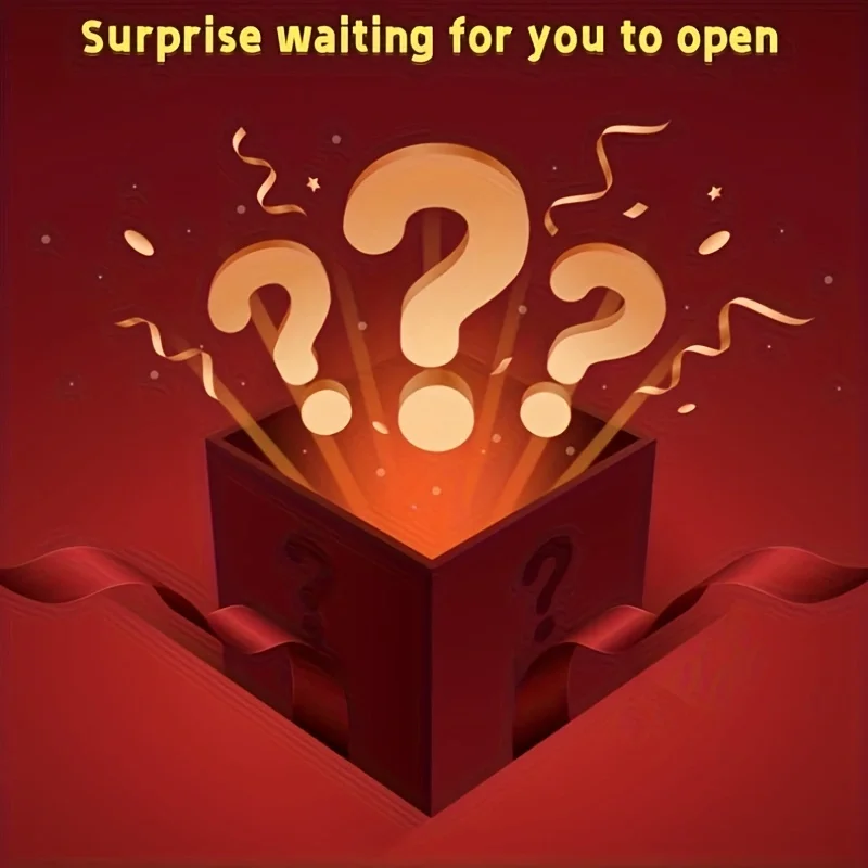 Multiple products are randomly dispatched. All the mystery gifts are randomly distributed, and each gift contains one item.