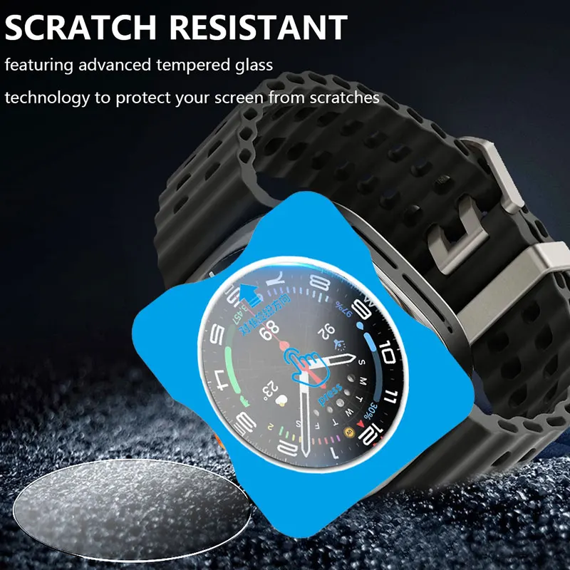 Tempered Glass Screen Protectors For Samsung Galaxy Watch 7 40mm 44mm HD Protective Film Easy To Install For Galaxy 7 Ultra 47mm