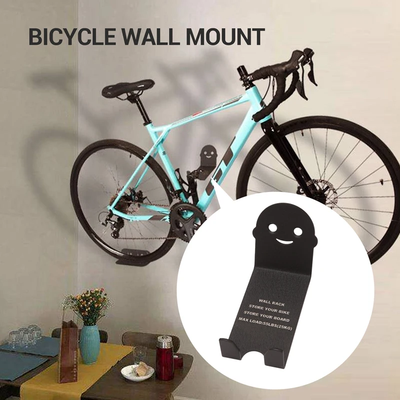 Bike Wall Mount Hook Bicycle Wall Storage Hanger Rack Cycling Pedal Storage Stand For Indoor Garage Shed