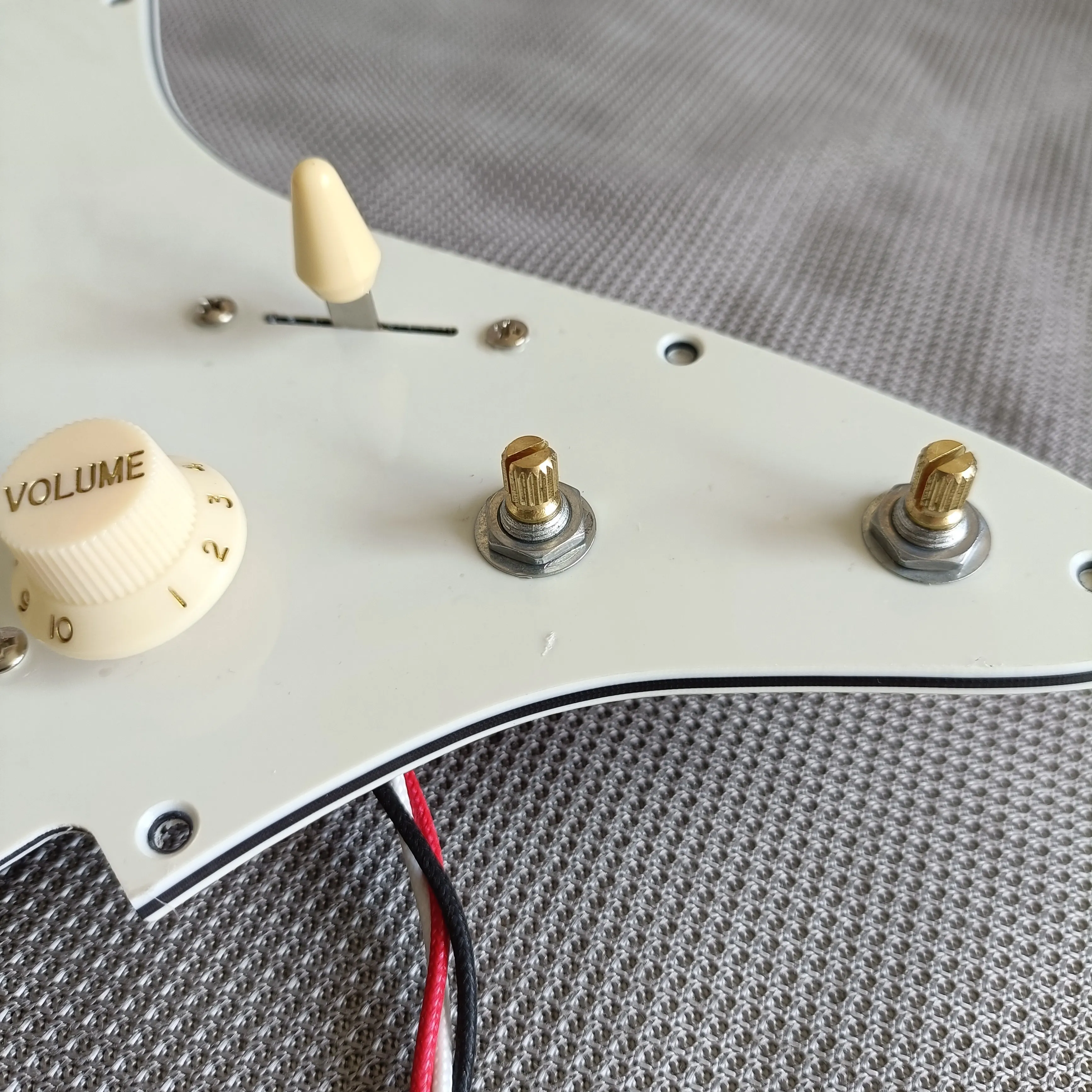 Aktualizovat naložený SSS embellished kytara pickguard aluminium panel SSL1 pickups CTS hrnce sváření postroj kytara příslušenství