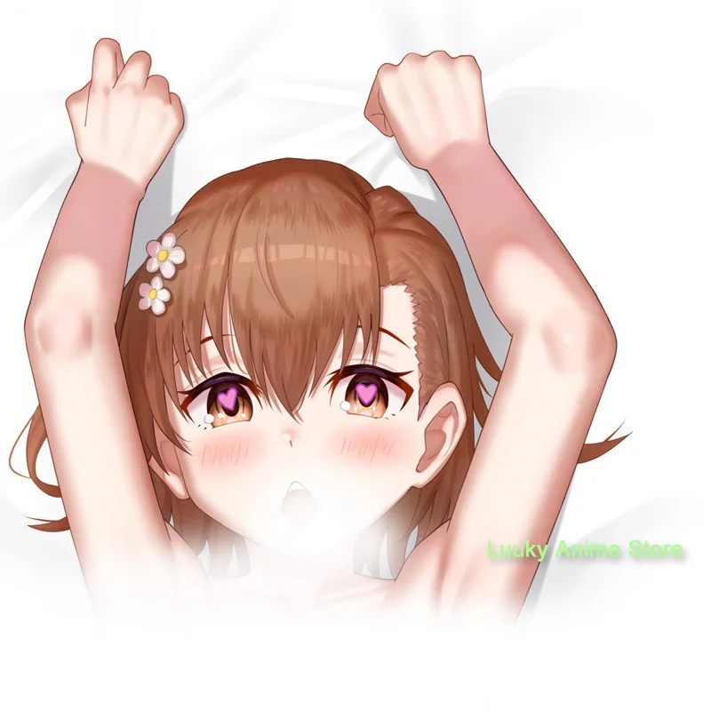 Dakimakura Anime Misaka Mikoto A Certain Scientific Railgun Double-sided Print Life-size Body Pillow Cover