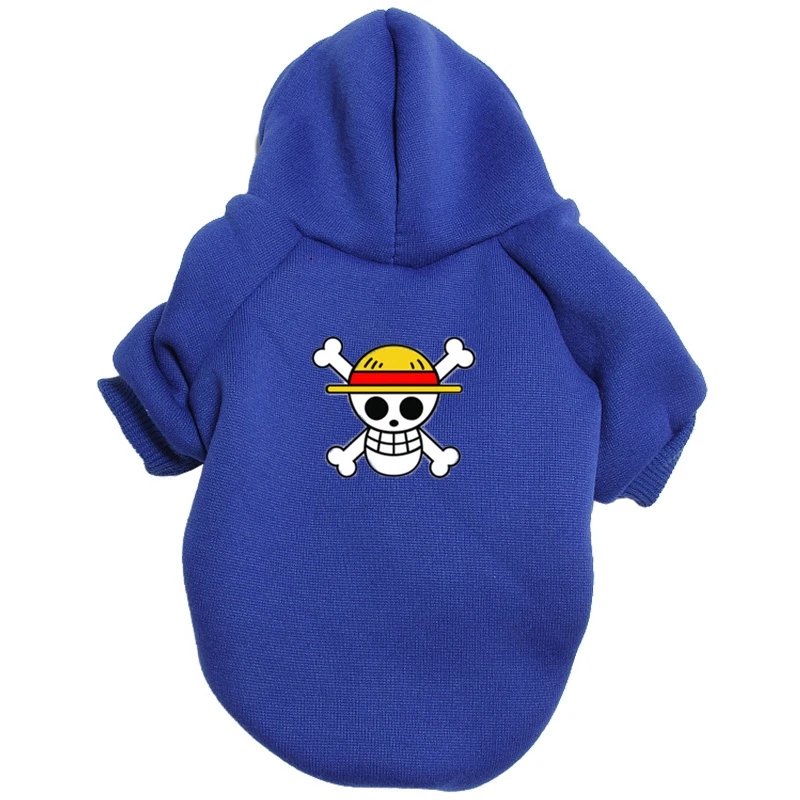 Japanese Anime Dog Fashion Clothes Winter Autumn Spring Small Medium Puppy Chihuahua Yorkie French Bulldog Pet Casual Hoodies