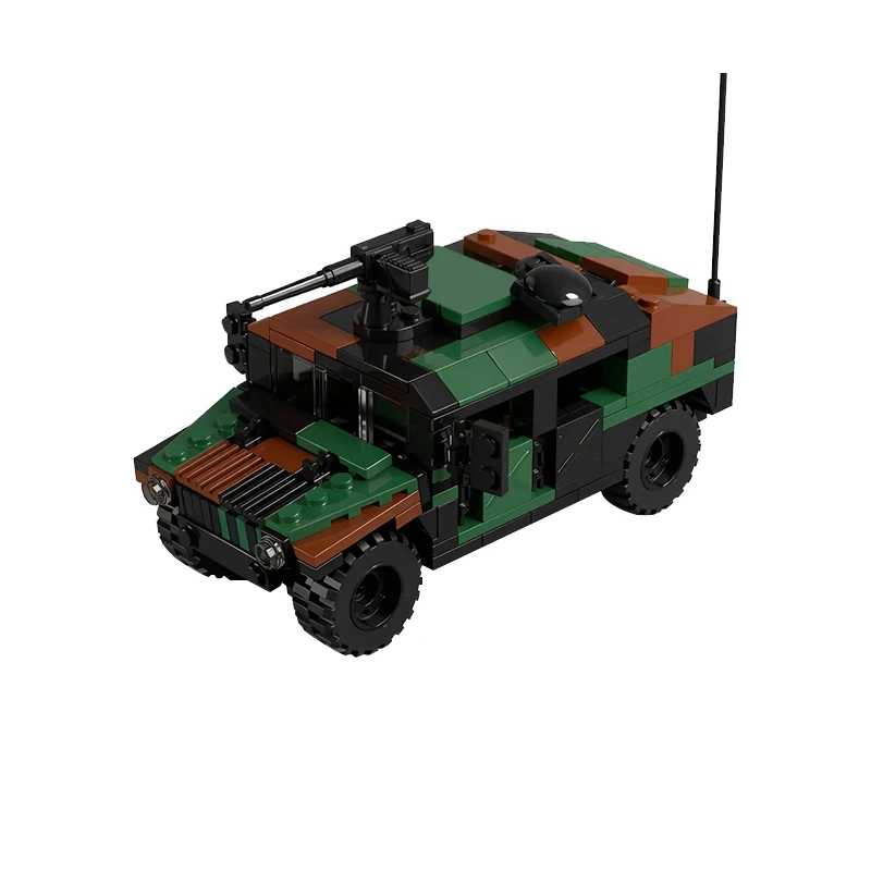 M1044 Multi-Purpose Vehicle Model MOC Building Bricks War Equipment Modular Technology Gifts Holiday Assemble Children Toys Suit