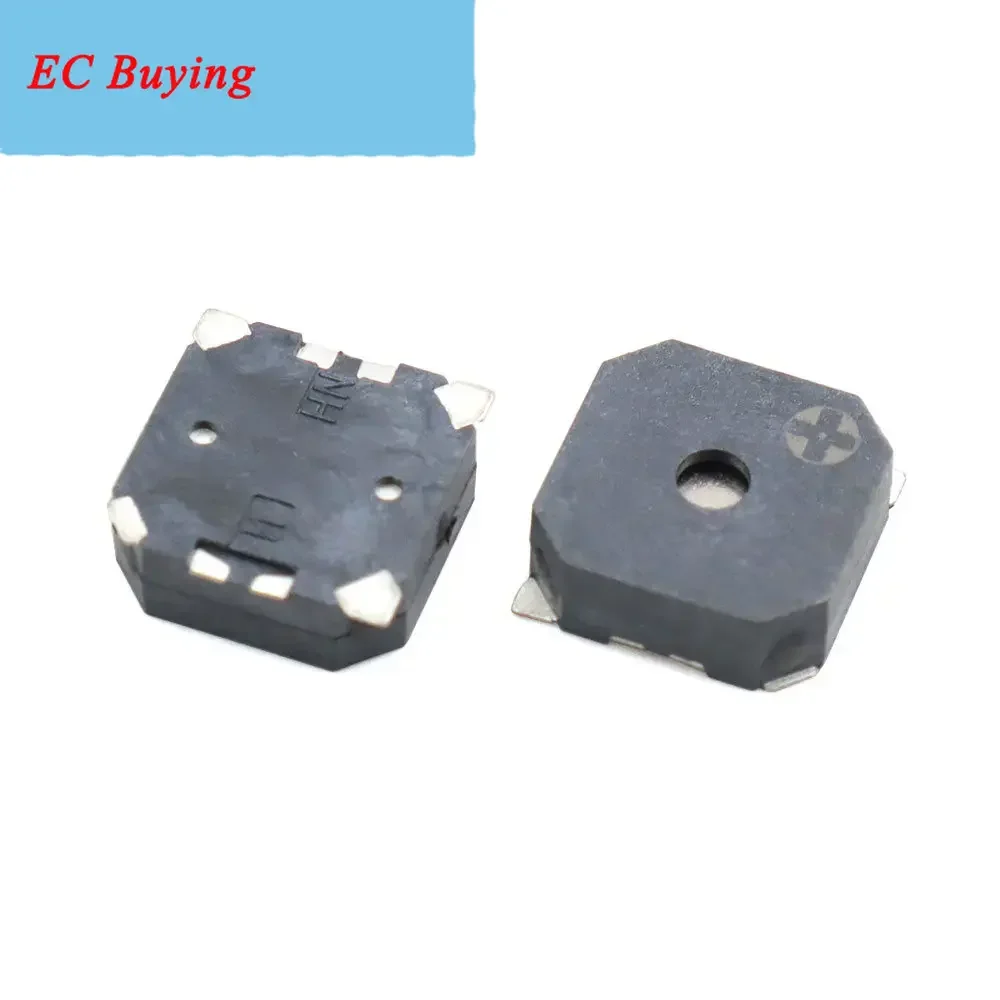 5Pcs 8530 SMD Passive Buzzer 8.5*8.5*3MM Top Sound  Magnetic MINI Passive Piezo Buzzers Loudspeaker Electronic Kit  For Arduino