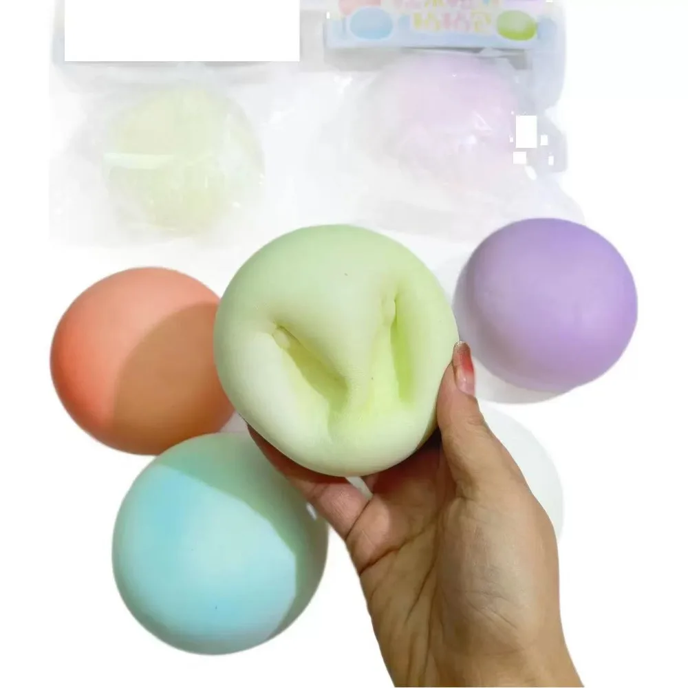 Palline antistress squishy Resistenza Agitarsi Giocattoli Sensoriali Antistress Terapia delle mani Giocattoli Rimbalzo Pizzico Spremere Palla per bambini Adulti
