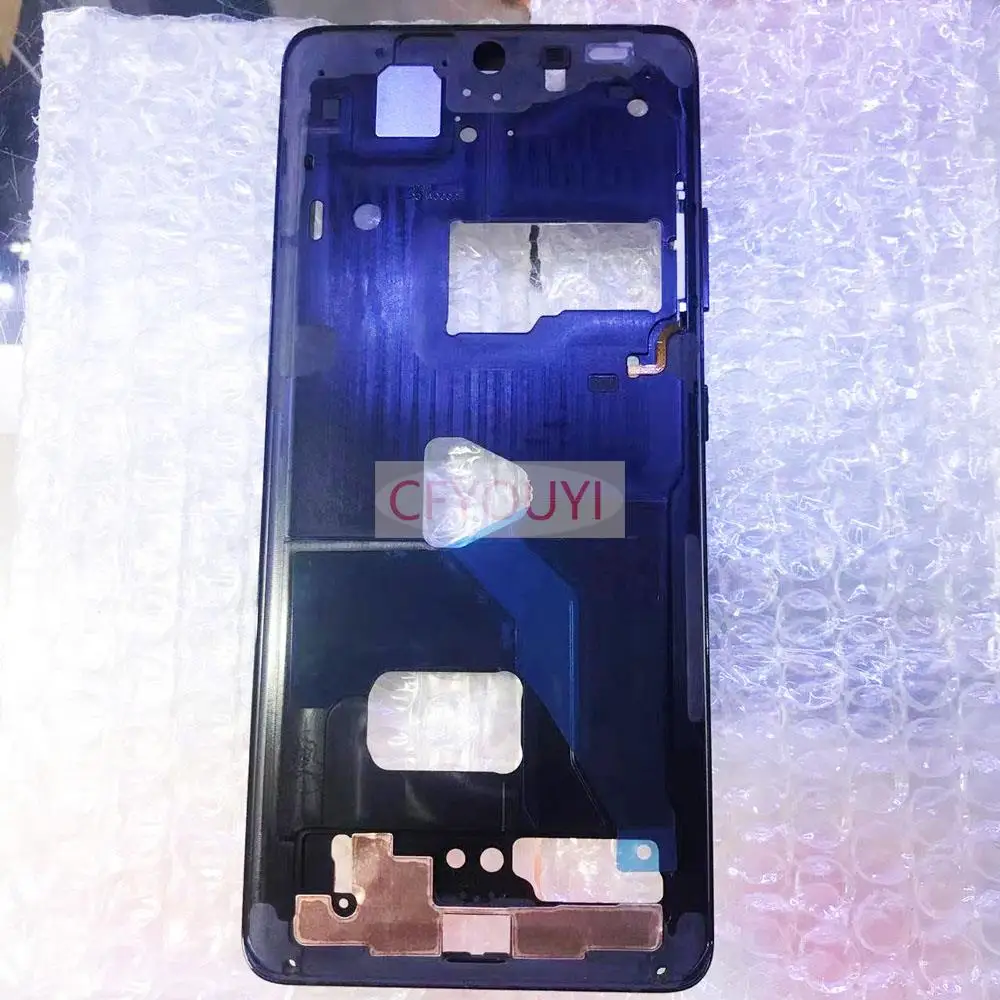 

Средняя средняя пластина рамка Корпус части для Samsung Galaxy S21 Ultra G998 LCD лицевая пластина Средняя рамка панель