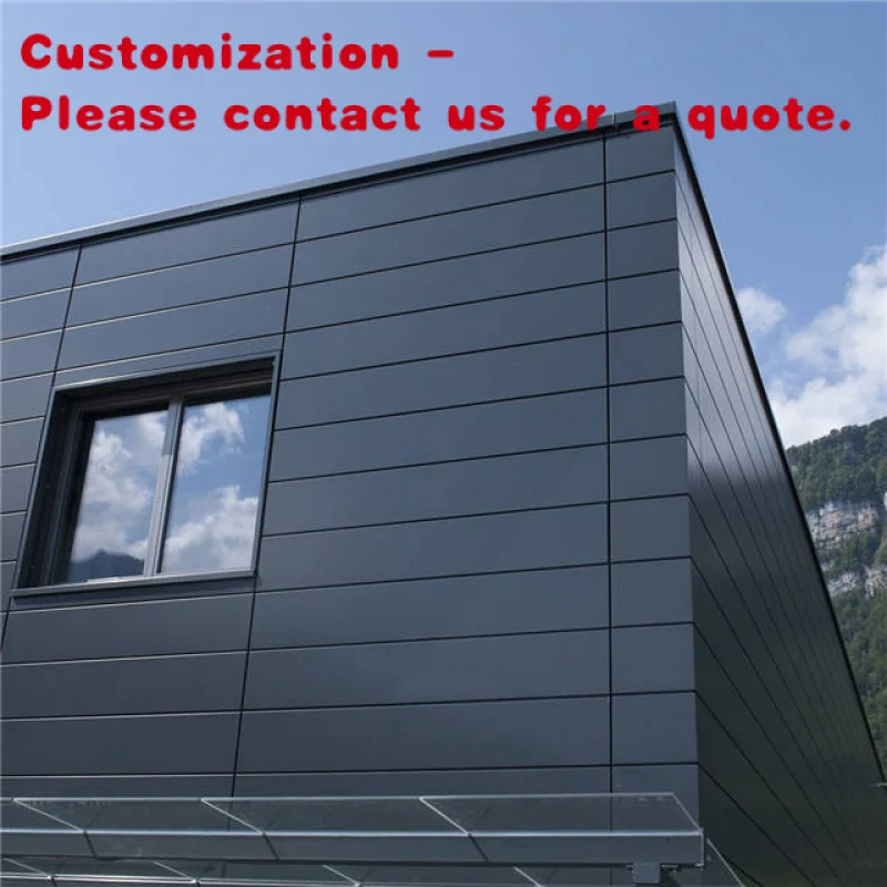 custom.Fireproof PVDF Coating Aluminum Composite Panel Wall Cladding Decorative Outdoor Metal Panels Hotel Exteriors
