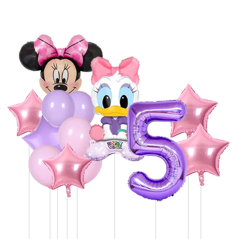 Classic Donald Duck Cartoon Balloon Set Party Decorative Balloons Combination Kit view 6