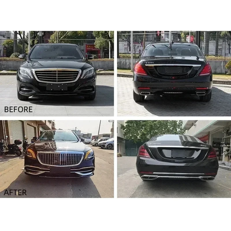 High Quality Whole Body Kit Front & Rear Bumper Seri S - Upgr To With Grille
