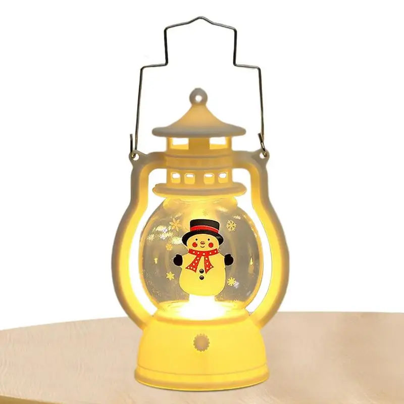 Christmas Lantern Battery Operated Hanging Lanterns Flameless Decorative Hanging Lantern For Outdoor Indoor Patio Table