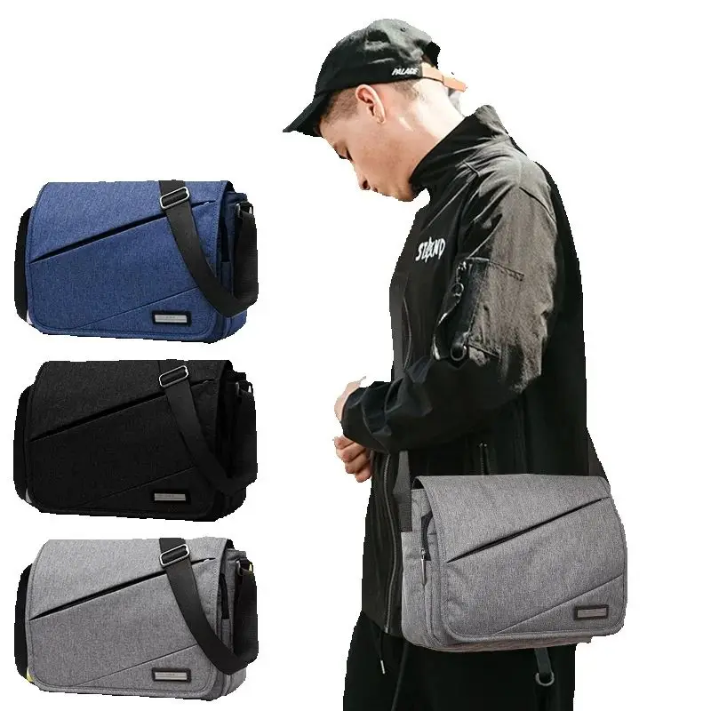 2026 New Classic Vintage Messenger men Bag Casual Canvas Shoulder Bags student single-shoulder bag
