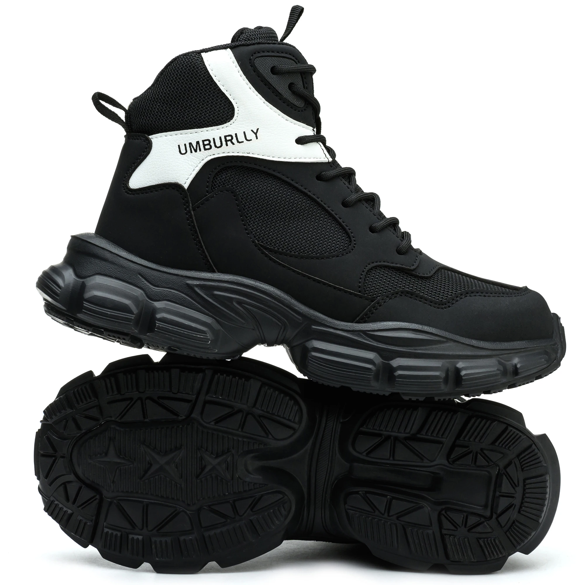 Stahlkappen-Sicherheitsschuhe für Damen, Outdoor-Sportschuhe, abriebfeste Wanderstiefel, Freizeitstiefel für Damen, Trekking- und Industriestiefel – Detail 5