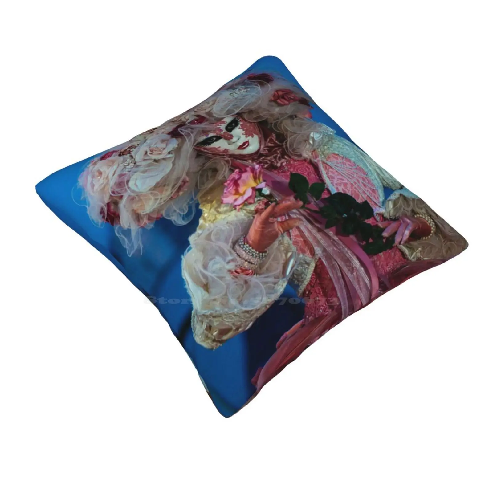 Venice Carnevale 6 Pillowslip Pillowcase Venice Venezia Carnivale Italy Festival Masquerade Colour Color Travel