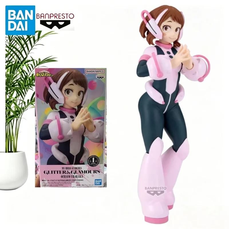 Banpresto GLITTER&GLAMOURS Ochaco Uraraka My Hero Academia Boku No Hero Academia Anime Painted Static Prize Figure Complete AS