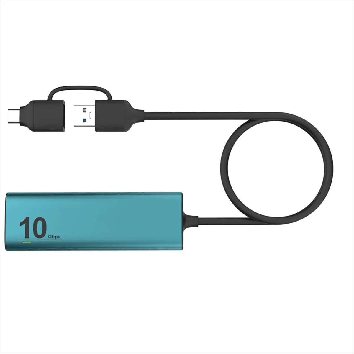 ABGZ USB C Hub 10Gbps USB 3.2 GEN 2 HUB Multifunctional Adapter Splitter for OS Linux