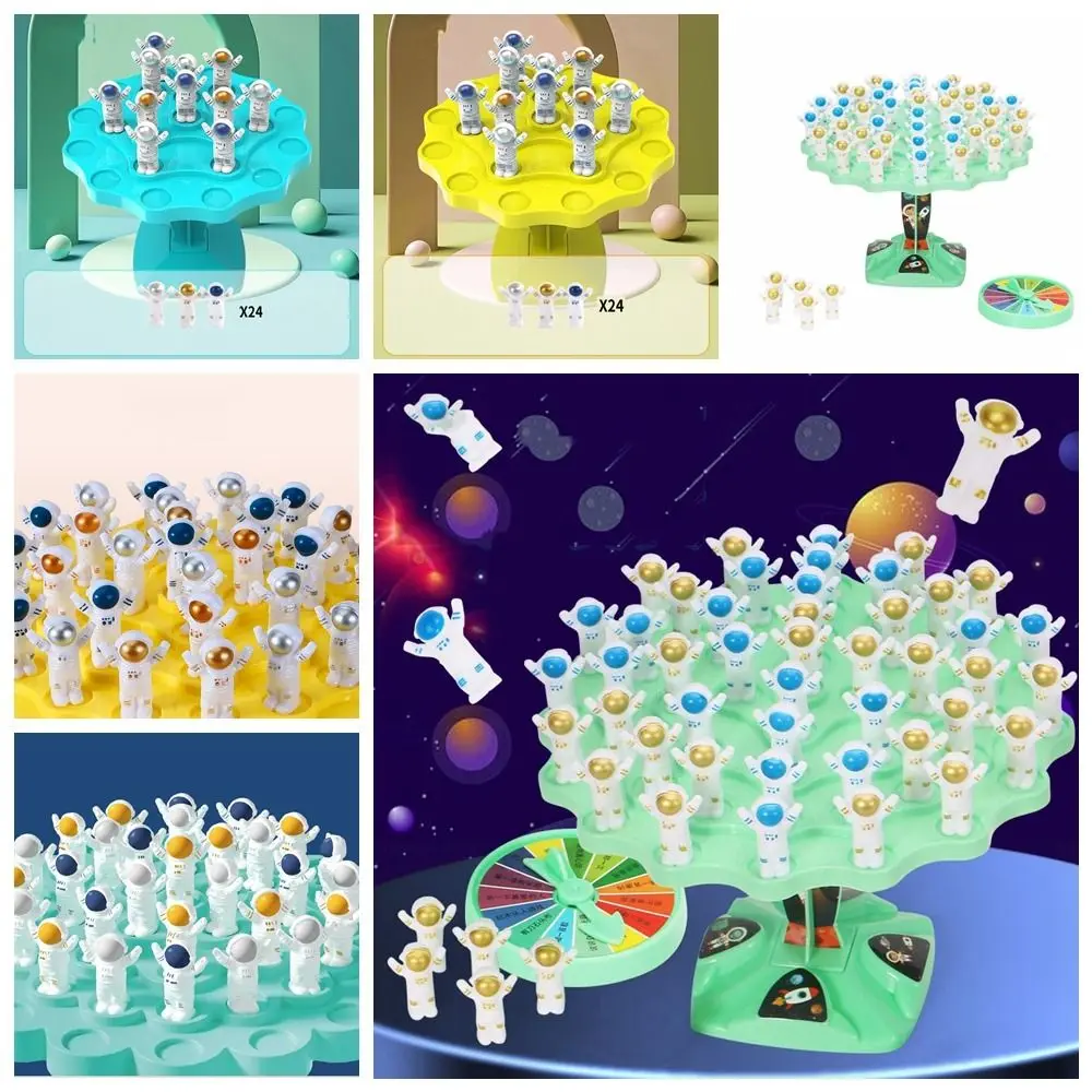 Counting Tree Astronaut Balance Tree Toy Interactive Astronaut Parent-child Interactive Tabletop Game Montessori Interest