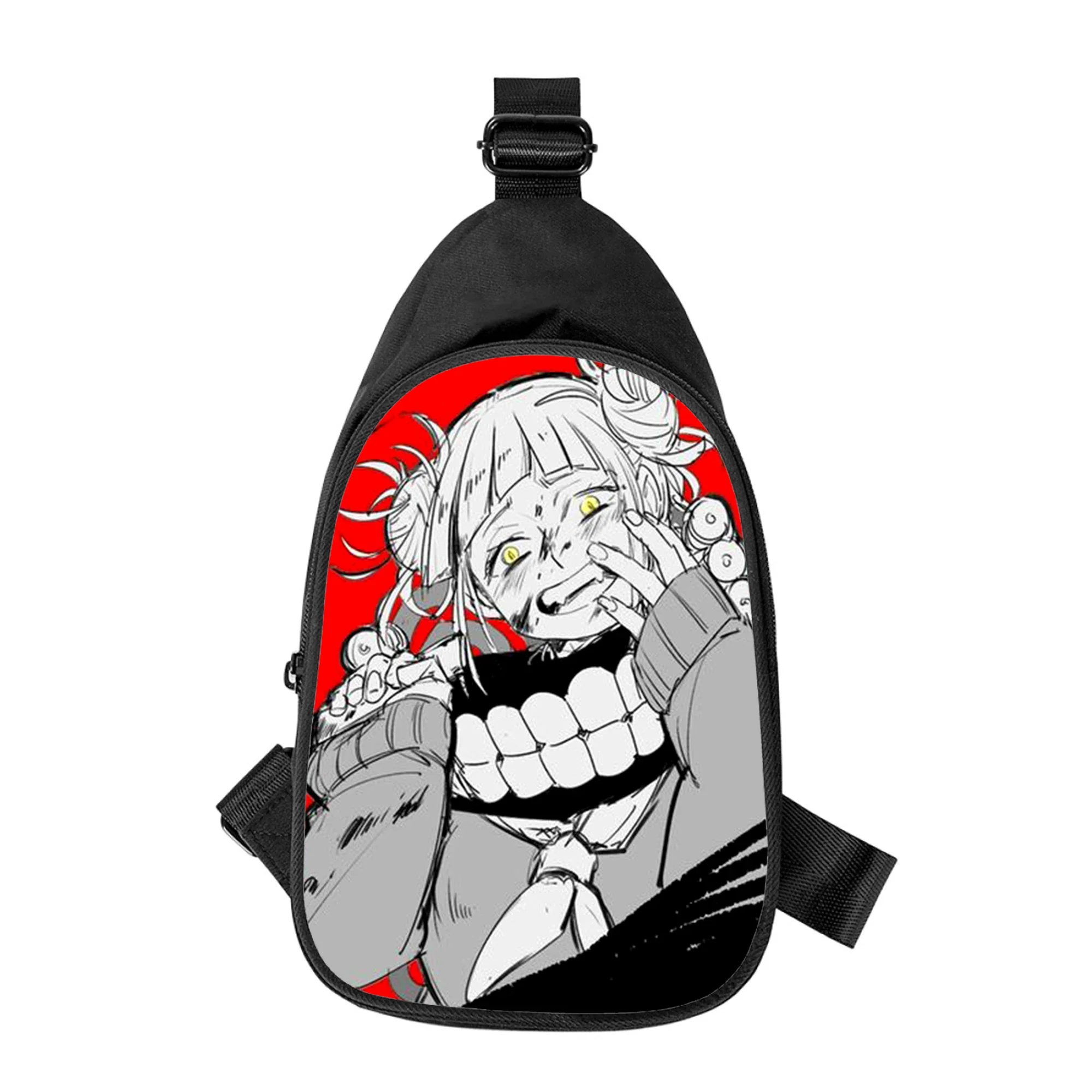 Anime Mijn Hero Academia HIMIKO Toga Mannen Cross Borst Tas Diagonaal Vrouwen Schoudertas Man School Taille Verpakking Mannelijke borst pack