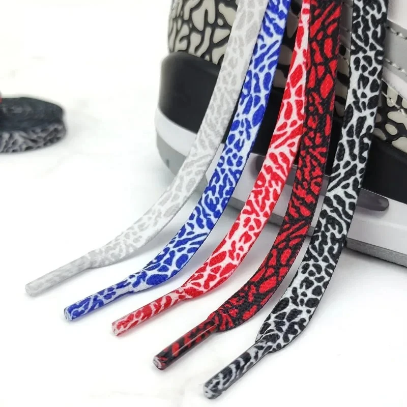 Running Rope Shoe Laces Burst Texture Sneakers Shoelaces Men's Women's Casual Laces Sneakers 120/140/160 CM Shoes Accessories
