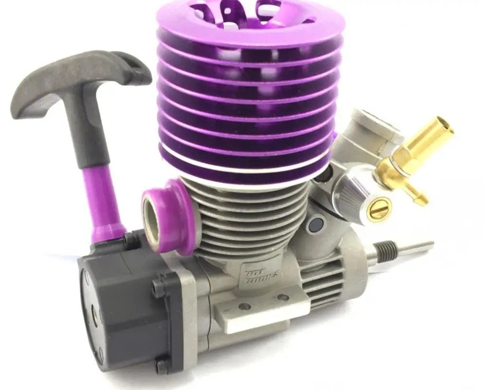 Adatto per modellini di auto telecomandate con motore a metanolo Traxxas scala 1/10 di 18 dimensioni; un accessorio dedicato per motori di potenza.