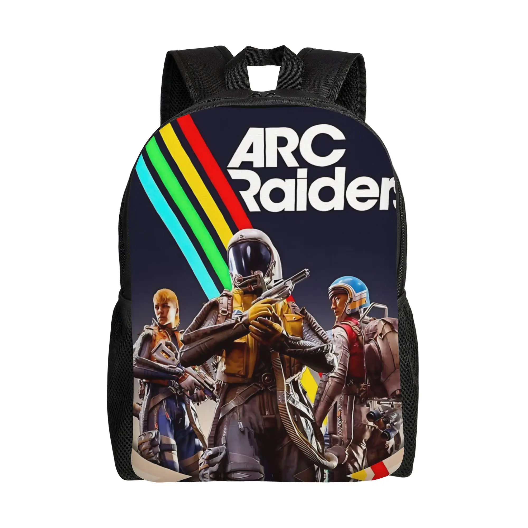 

Рюкзак ARC Raiders для мужчин и женщин, модный студенческий рюкзак для походов, путешествий, игр, сумка для ноутбука, холщовая сумка для спорта