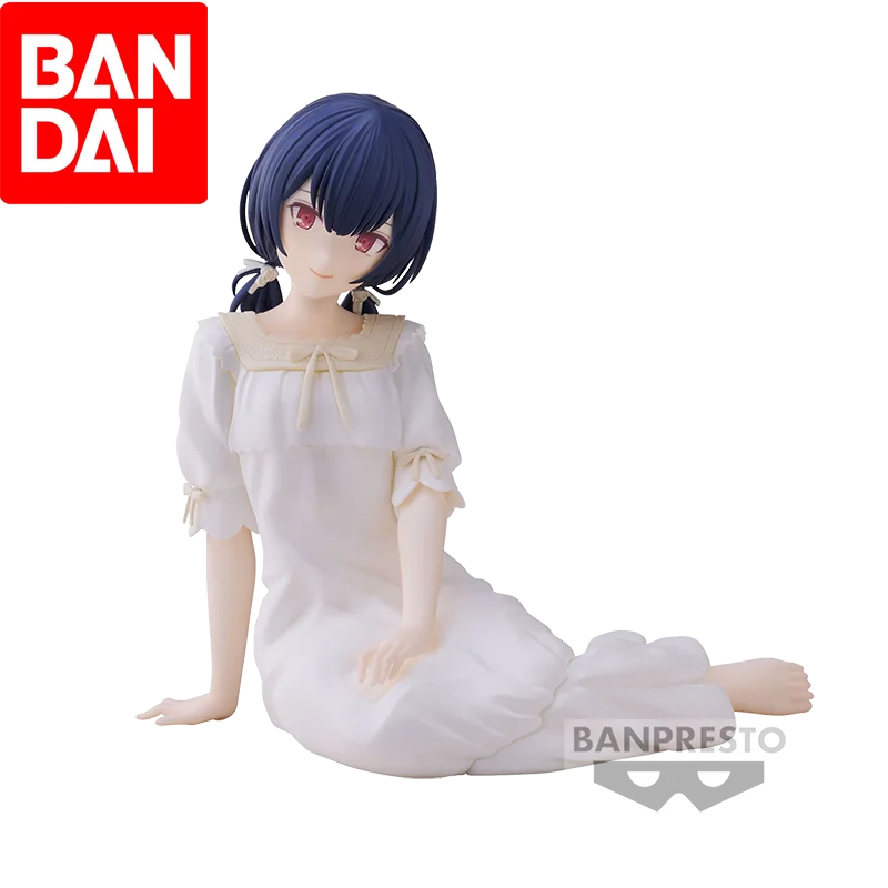 

BANDAI Idolmaster Shiny Colors Relax time Фигурка Rinko Tono, ПВХ, 10 см, повседневный наряд, коллекция фанатов, новая горячая распродажа