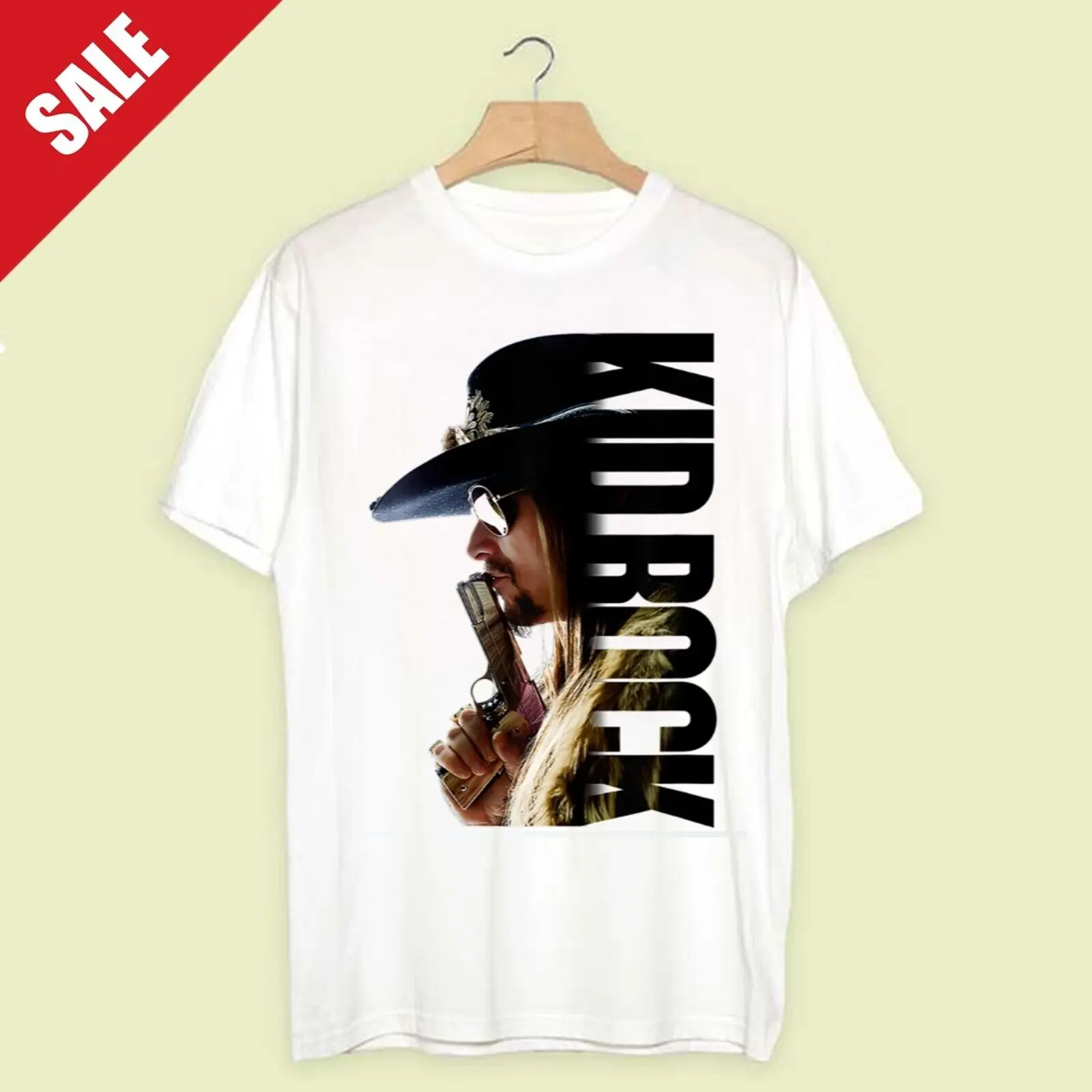 New Popular Fast shipping Kid Rock shirt Gift Funny Men S-5XL Tee 1HN882