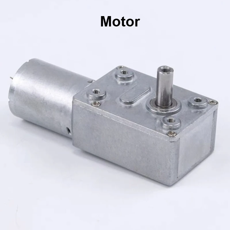 PGM4632-370 Gear Motor Worm Gear High-Torque Range Hood 6V 12V 24V Self-Locking Motor
