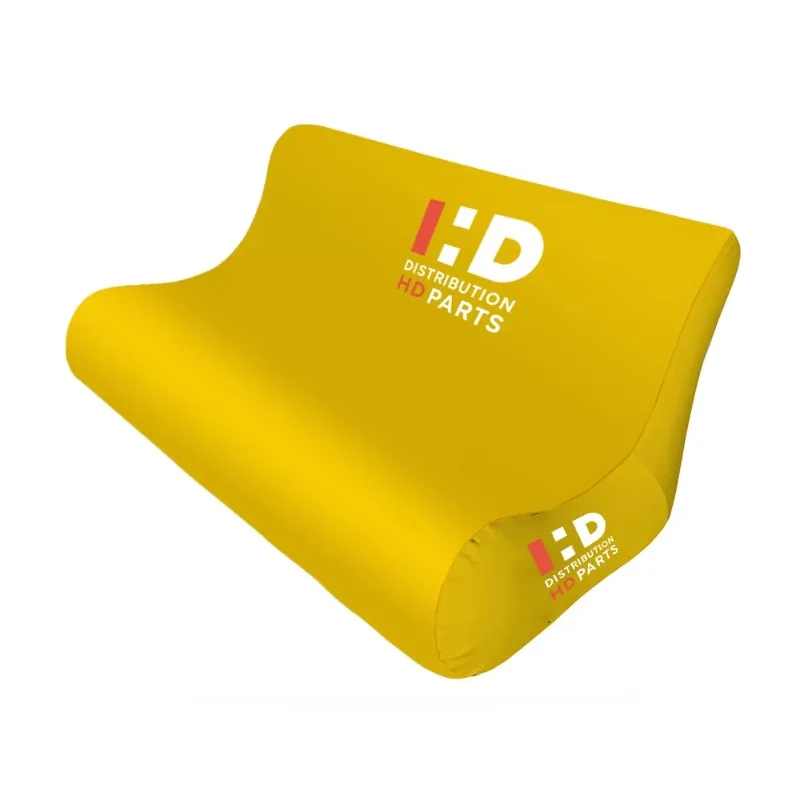 Custom Logo Printing Outdoor Events Trade Shows Inflatable Sofas and Chairs Inflatable Pool Sofas