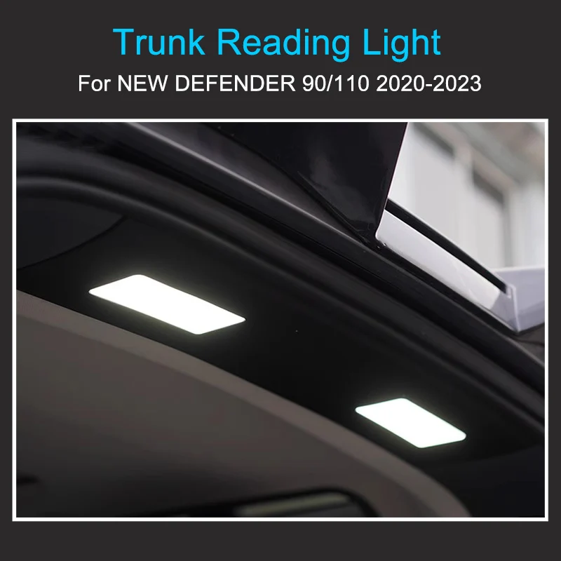 Trunk Reading Light for Land Rover Defender 90 110 2020-2023 Trunk Kit Modified Components for New Defender