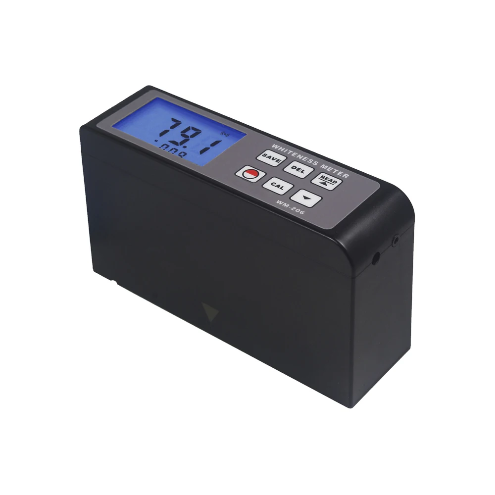 WM-206 Integrated Whiteness Meter Object Powder Cement Paper Coating Flour Whiteness Value Measuring Instrument WM206