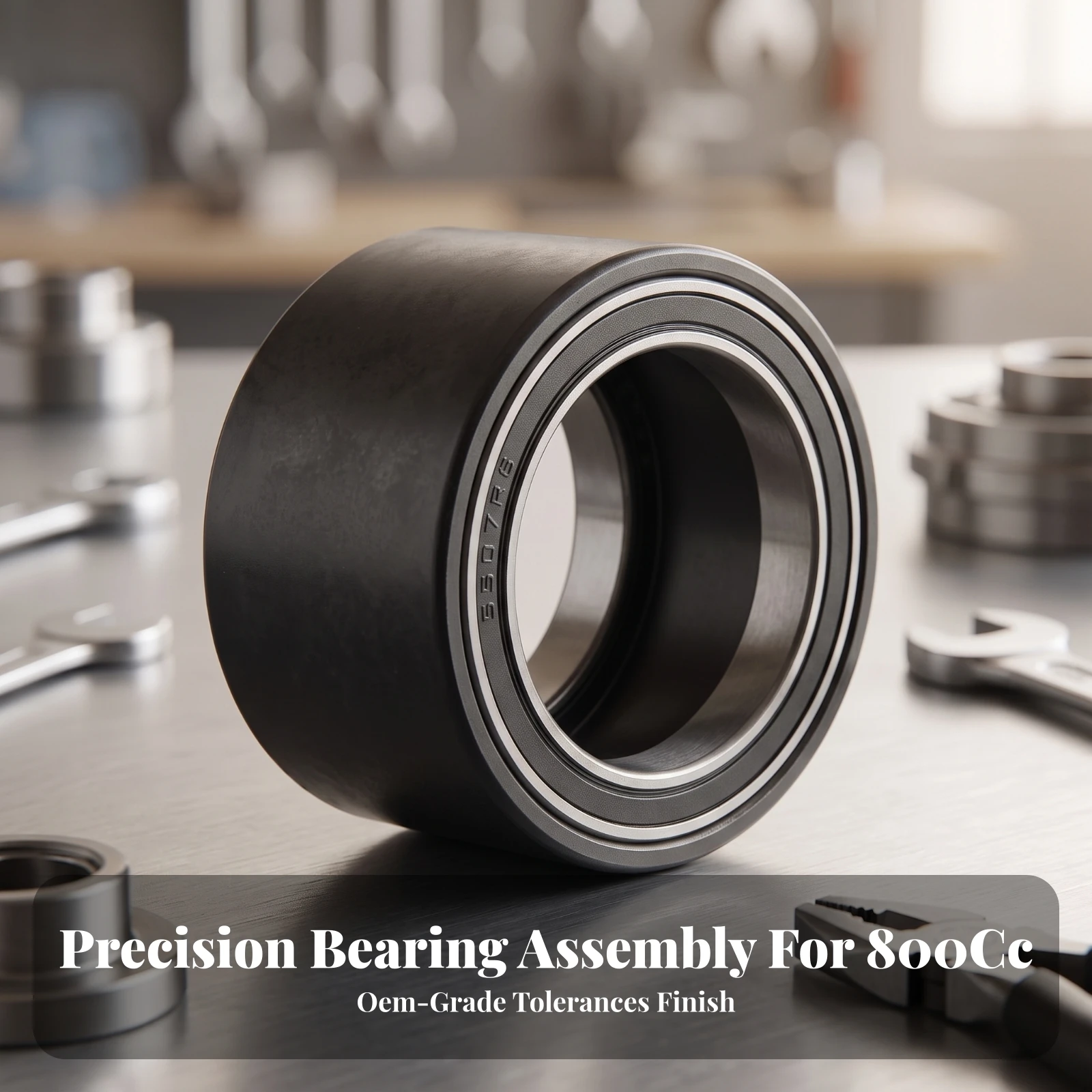 Cylindrical Bearing Assembly Compact Engine Bearing Assembly Hardware Slim Stable for Mechanics