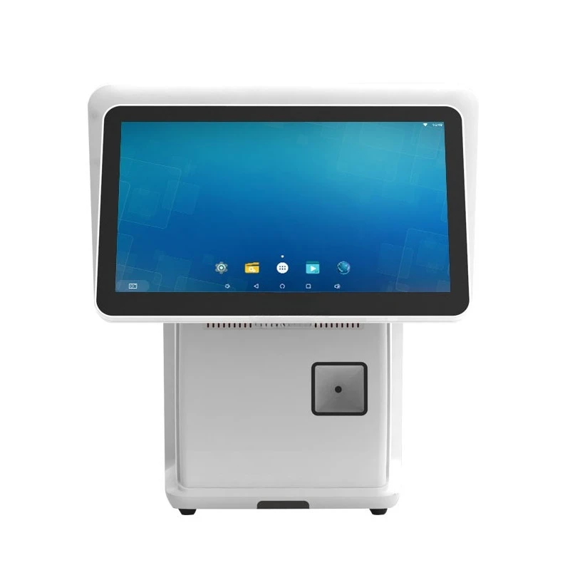

G1 double screen 15/15.6 inch capacitive touch screen all-in-one machine ordering machine milk tea coffee collection machine