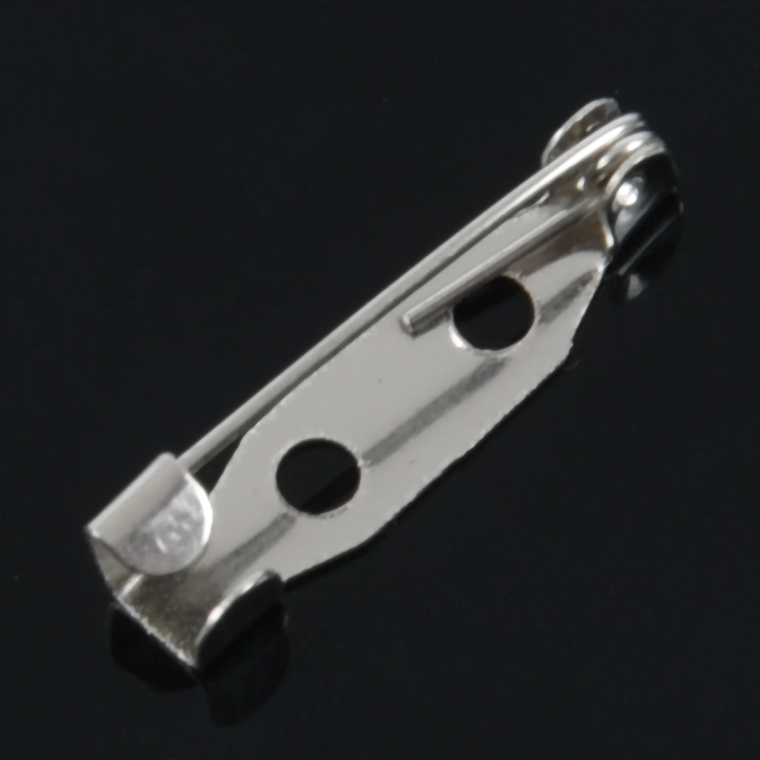 A20I 30 Brooch Bar Backs Safety Pins Catch Findings Small 20mm