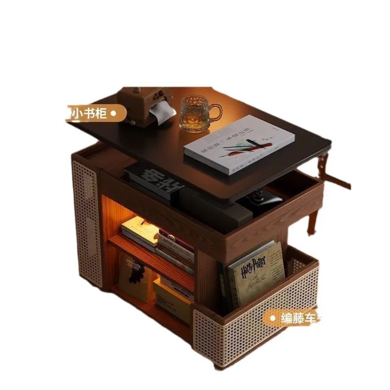

trolley easy bus lift coffee table household living room sofa side cabinet