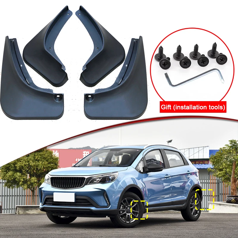 Car Styling Fit For Livan X3 Pro 2023 2024 ABS Car Mud Flaps Splash Guard Mudguards MudFlaps Front Rear Fender Auto Accessories