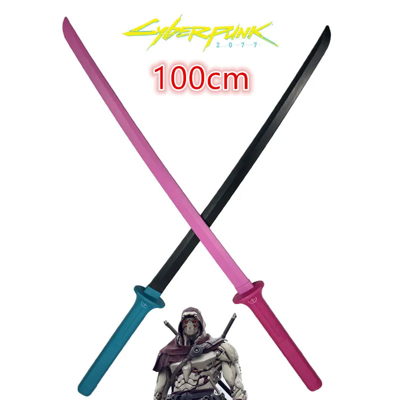 1:1 Future Warriors Sword Weapon Cocktail Sticks Sword Strange Scalpel sword Cosplay Awakening Magic Sword Safety PU toy 100cm