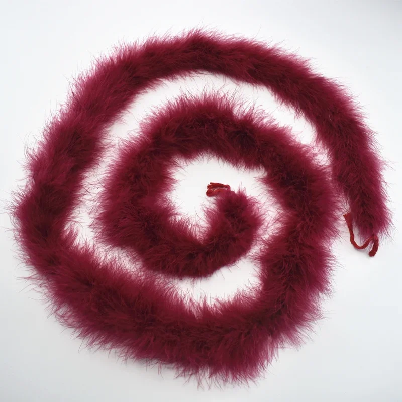 Flauschige Truthahn-Marabou-Federboa-Borte, weicher Schal, Hochzeitskostüm-Dekoration, Schal mit Federn für Bastelarbeiten, Hochzeitsfedern, Federn – Detail 7