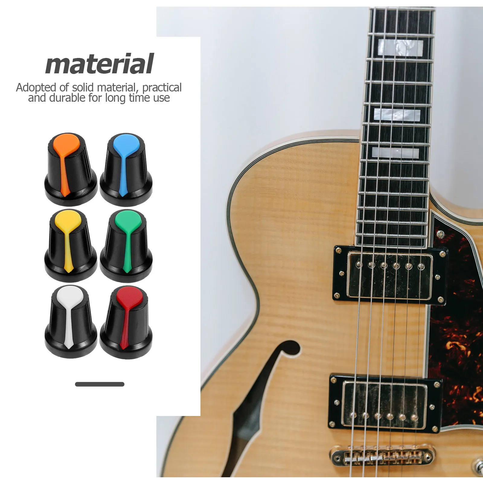 60 قطعة مقابض التحكم في الجهد المهنية مادة صلبة ملحقات أدوات طويلة الأمد مقبض التحكم في مستوى الصوت