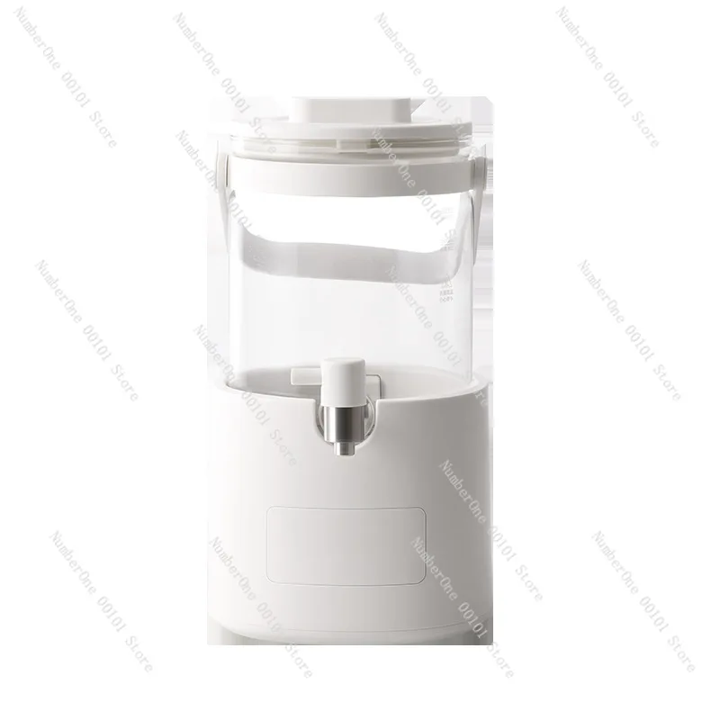 Full Glass Health Tea Kettle Boiler BPA-Free Water Heater Non-Coating Stovetop Safe Multi-Function Clear Pot For Home Kitchen