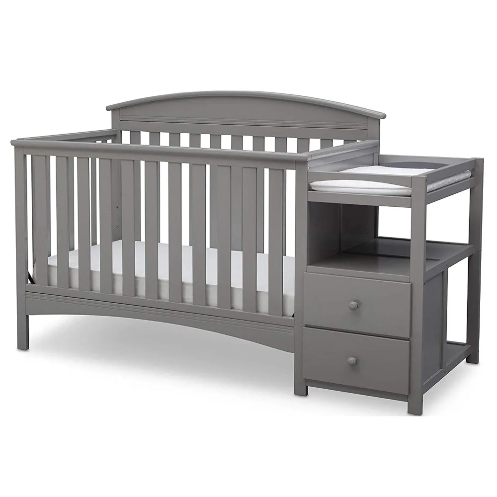 Children's Bed Frame, Convertible Crib and Changer, Children's Bed Frame